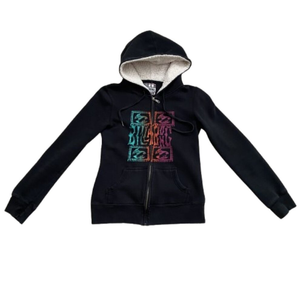 Billabong Zip Hoodie Sweatshirt size Medium - Picture 2 of 6
